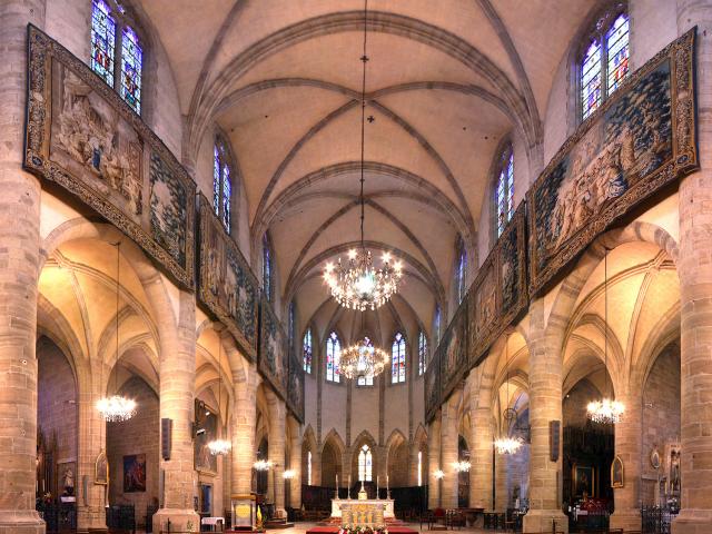 Vue Intérieur de la Cathédrale de Mende