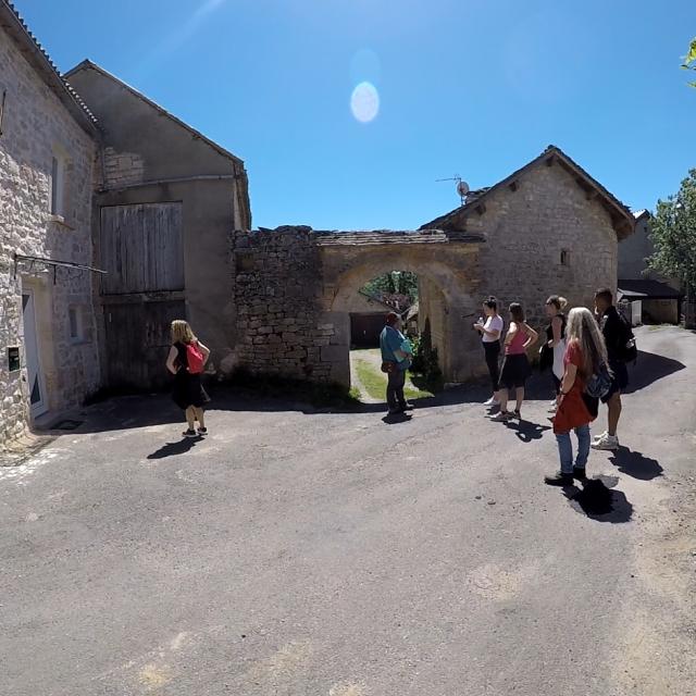 Village de Changefège sur le Causse de Changefège