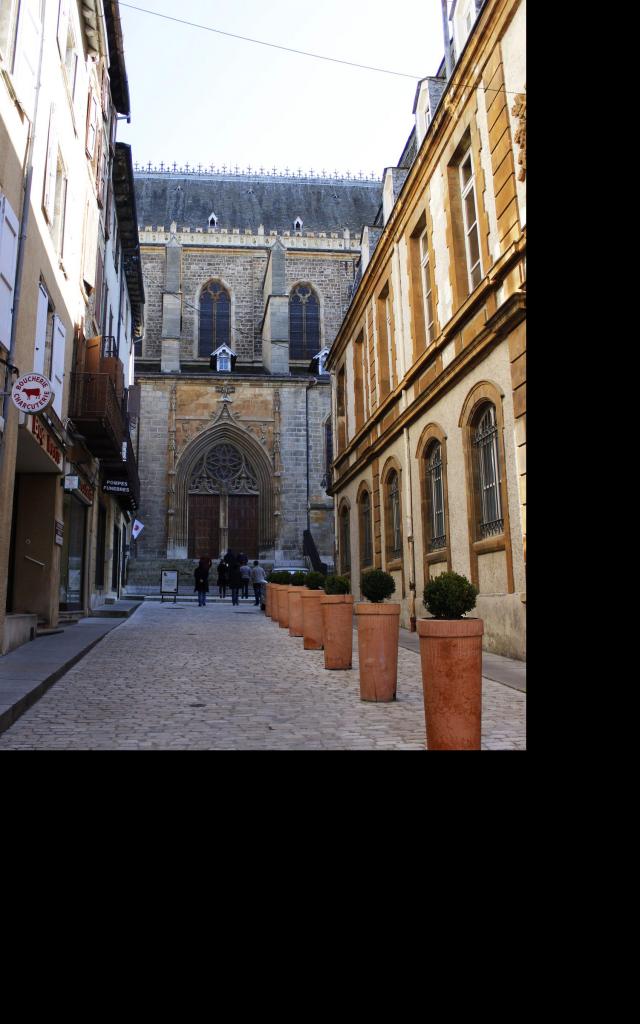 Rue de la Rovere - Nordtor Kathedrale von Mende