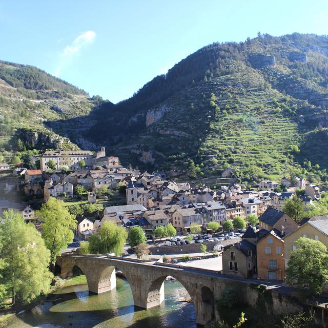 Vue de Sainte-Énimie