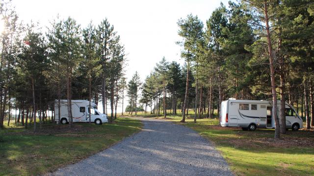 Aire Camping Car-Park à l'aérodrome de Mende