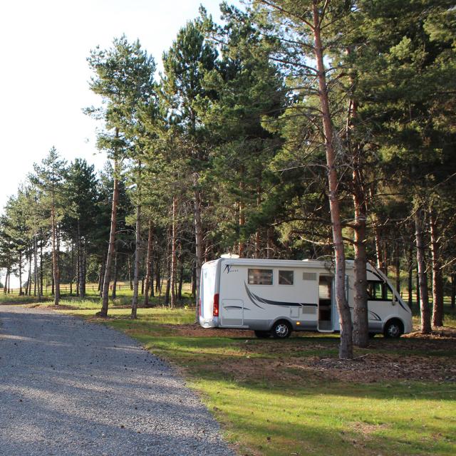 Aire Camping Car-Park à l'aérodrome de Mende