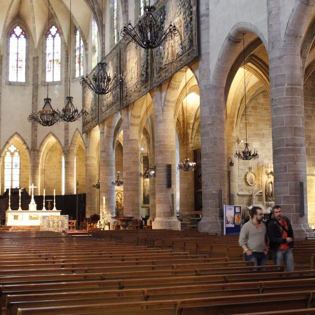 Intérieur de la cathédrale de Mende