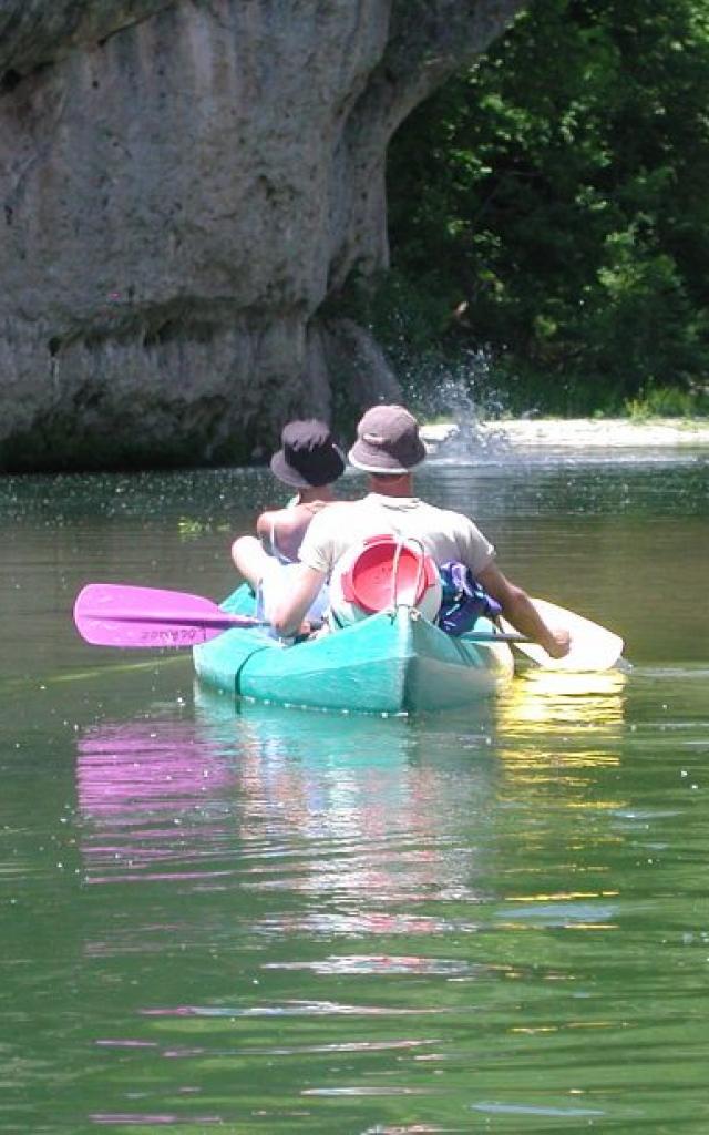 Canoë dans les Gorges du Tarn