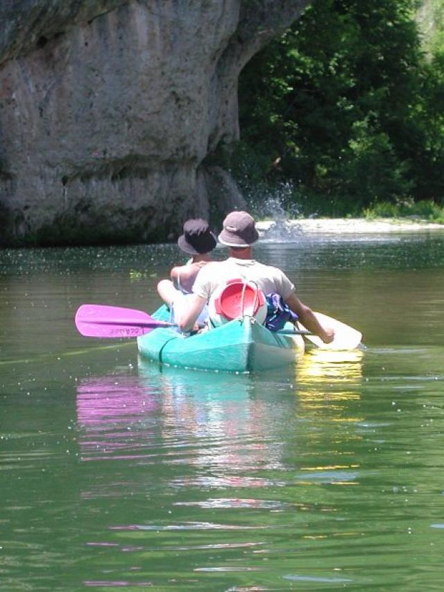 Canoë dans les Gorges du Tarn