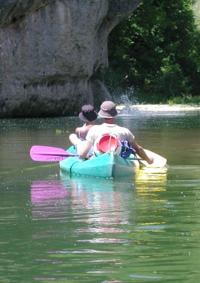 Canoë dans les Gorges du Tarn