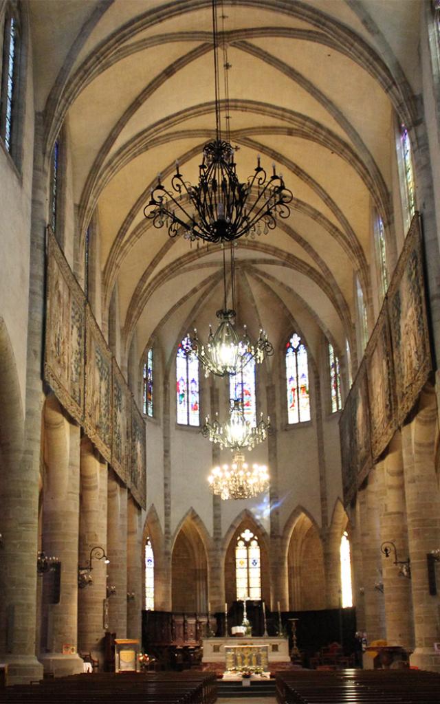 Intérieur de la cathédrale de Mende