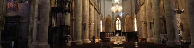 Intérieur de la cathédrale de Mende