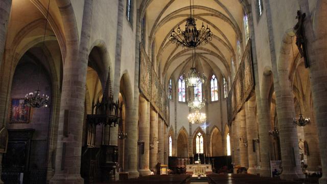 Intérieur de la cathédrale de Mende