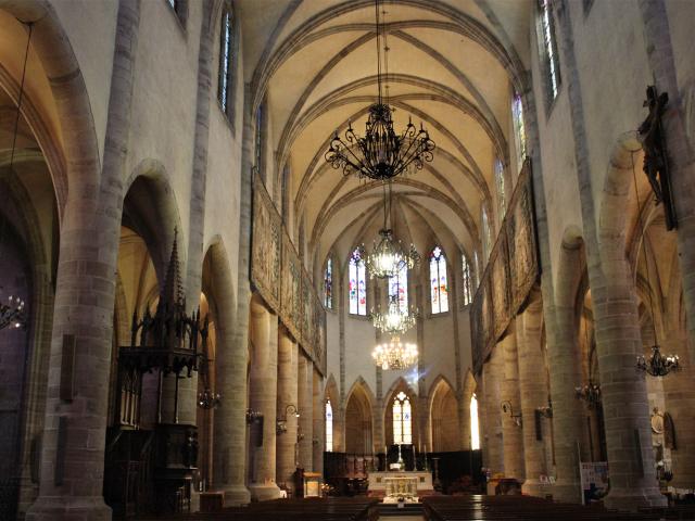 Intérieur de la cathédrale de Mende