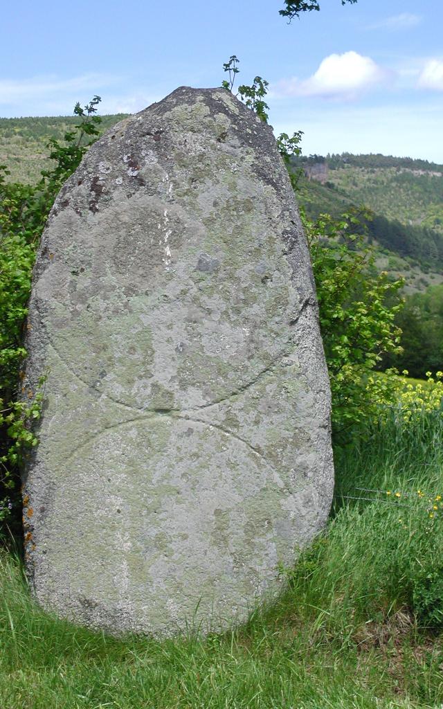 Le Menhir du Boy dans le Valdonnez de Lozère