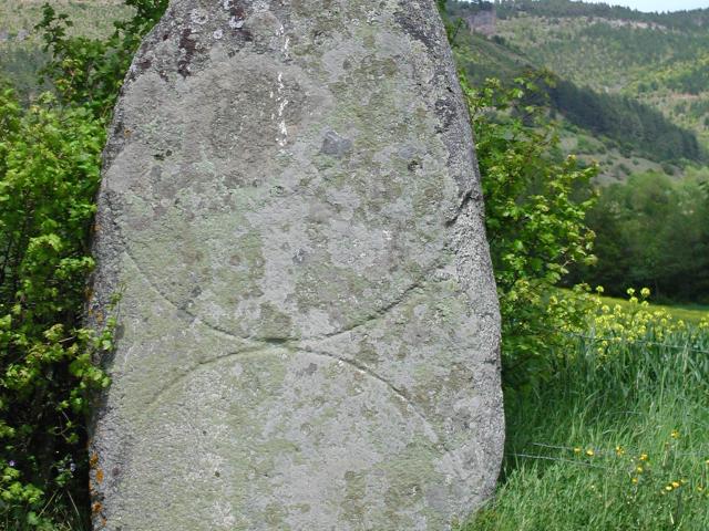 Le Menhir du Boy dans le Valdonnez de Lozère