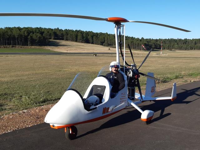 Baptême de l'air en ULM-autogire