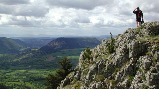 Vue sur le Valdonnez et le Truc de Balduc