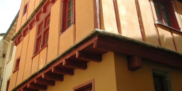 Fassade Haus Straße Arjal