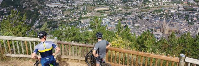 Mountainbiking auf dem Causse de Mende