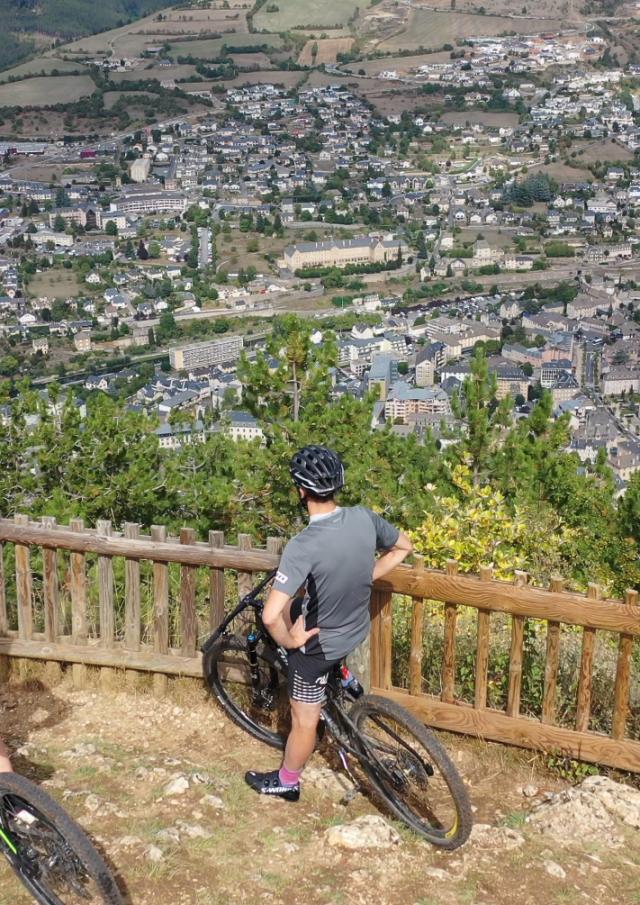 Mountainbiking auf dem Causse de Mende