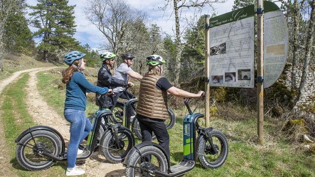 Trottinette Electrique avec Lozère Découverte