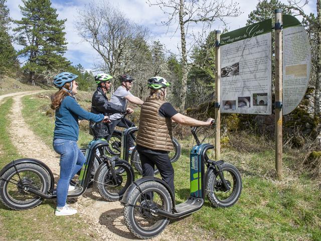 Trottinette Electrique avec Lozère Découverte