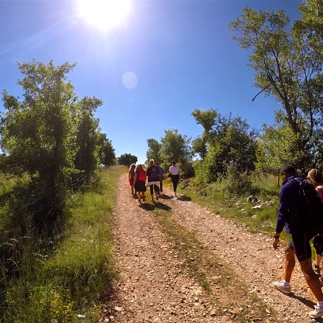 Balade sur le Causse de Changefège entre amis