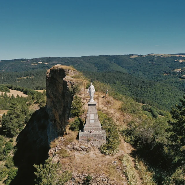 Vierge de Cénaret à Barjac (48)