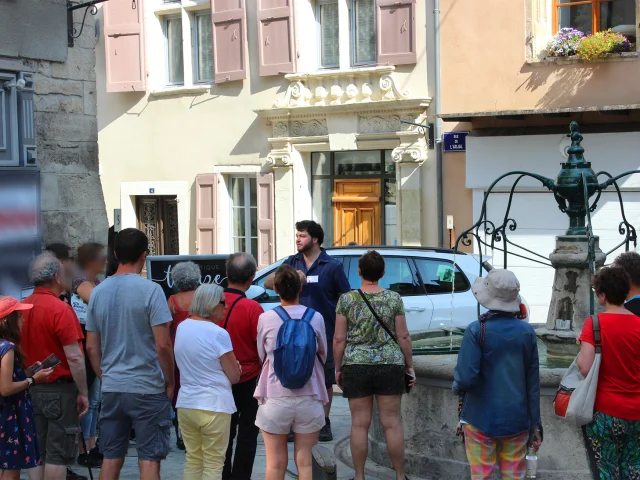 Visite Guidée du centre-historique de Mende par le guide conférencier Géraud - juillet 2023